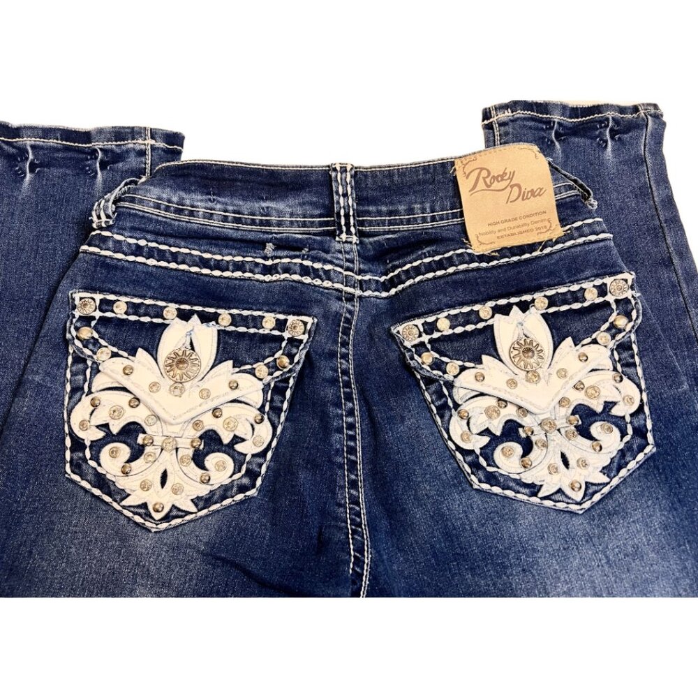 ROCKY DIVA Skinny Jeans NWOT Size 5 Boutique Jeans